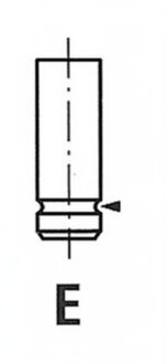 Клапан двигуна EX RENAULT 1.4/1.6 16V K4J750/K4M700 28X5.5X107.7 FRECCIA R6030/R
