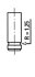 Клапан двигуна IN TOYOTA 1.4/1.6/1.8 16V 4ZZ/3ZZ/1ZZ-FE 31X5.5X88.7 -ua FRECCIA R6070/SNT (фото 1)