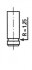 Клапан двигуна EX DAEWOO 1.3/1.5 A13DM/A15DM 31X7X103.5 -ua FRECCIA R6095/RCR (фото 1)