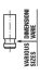 Клапан двигуна EX MB OM611/OM612 28.4X7X104.4 FRECCIA R6174/RNT (фото 1)