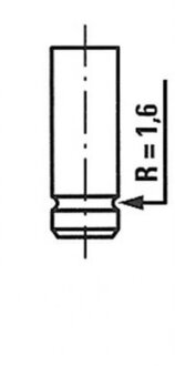 Клапан двигуна IN FIAT/SUBARU/SUZUKI 30X5.5X101 M16A -ua FRECCIA R6212/SNT