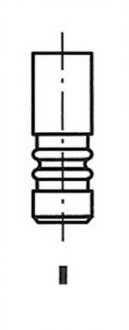Клапан двигуна EX OPEL 2.2 16V Z22SE/Z22YH 30X6X101 -ua FRECCIA R6309/BMCR