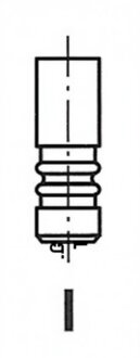 Клапан двигуна EX MITSUBISHI, VAG 2.0TDI AZV/BKD 25.4X6X87.5 FRECCIA R6373/BM