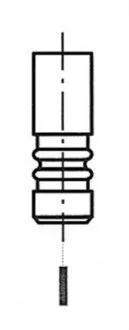 Клапан двигуна IN LANCIA/FIAT/OPEL 844A1000/841P/198A5/A20DTC/A20DTH 28X5X104.4 FRECCIA R6387/SCR