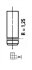 Клапан двигуна IN MB OM646/OM647/O648 28.7X7X104.1 FRECCIA R6426/SNT (фото 1)