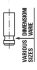 Клапан двигуна IN LEXUS/TOYOTA 1MZ-FE 34X5.5X95.2 -ua FRECCIA R6641/SNT (фото 1)