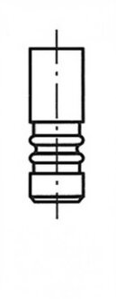 Клапан двигуна IN VW 1.4TSI CDGA 29.5X6X100.7 -ua FRECCIA R6776/SARNT