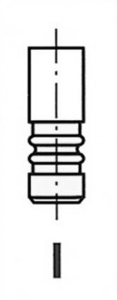 Клапан двигуна IN HYUNDAI D4HA/D4HB 29X6X108.5 -ua FRECCIA R6809/SNT