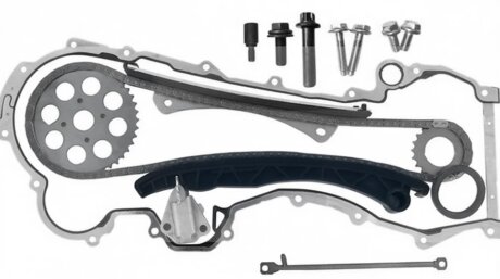 Комплект привідного ланцюга FIAT 1.3 MJTD 04- ЄВРО-5 FRECCIA TK08-1000