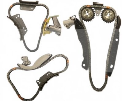 Комплект привідного ланцюга KIA SORENTO 2.5 CRDI 03- С ДВУМЯ ШЕСТЕРНЯМИ -ua FRECCIA TK08-1019