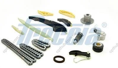Комплект привідного ланцюга VW SCIROCCO, CC B7, SUPERB II 2.0 TSI '09-'17 -ua FRECCIA TK08-1154 (фото 1)