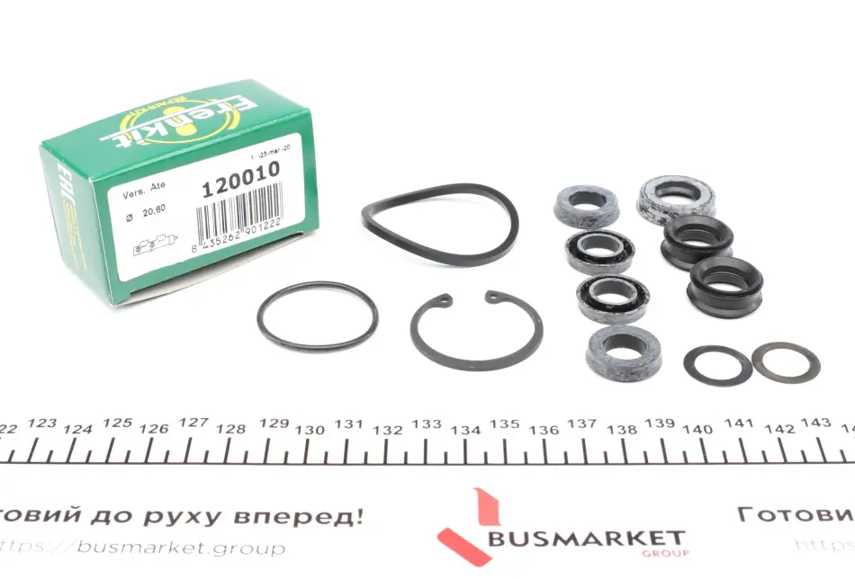 Ремкомплект циліндра гальмівного (головного) BMW 3 (E30) 82-94 (d=20,6mm) ATE UA63 FRENKIT 120010 (фото 1)