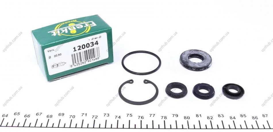 Ремкомплект циліндра гальмівного (головного) Suzuki Swift 89-05 (d=20,6mm) Aisin (opt-om) FRENKIT 120034 (фото 1)