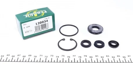 Ремкомплект циліндра гальмівного (головного) Suzuki Swift 89-05 (d=20,6mm) Aisin (opt-om) FRENKIT 120034