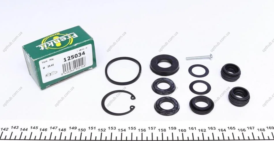 Ремкомплект циліндра гальмівного (головного) Ford Mondeo 93-96 (d=25.4mm)(-ABS) ATE (opt-om) FRENKIT 125034 (фото 1)