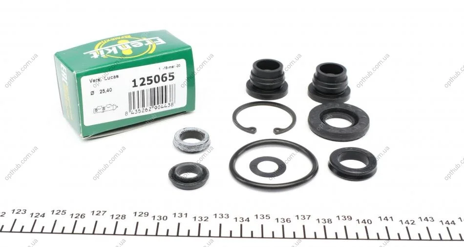Ремкомплект циліндра гальмівного (головного) BMW 5 (E39) (d=25.4/20.6mm) Lucas (opt-om) FRENKIT 125065 (фото 1)