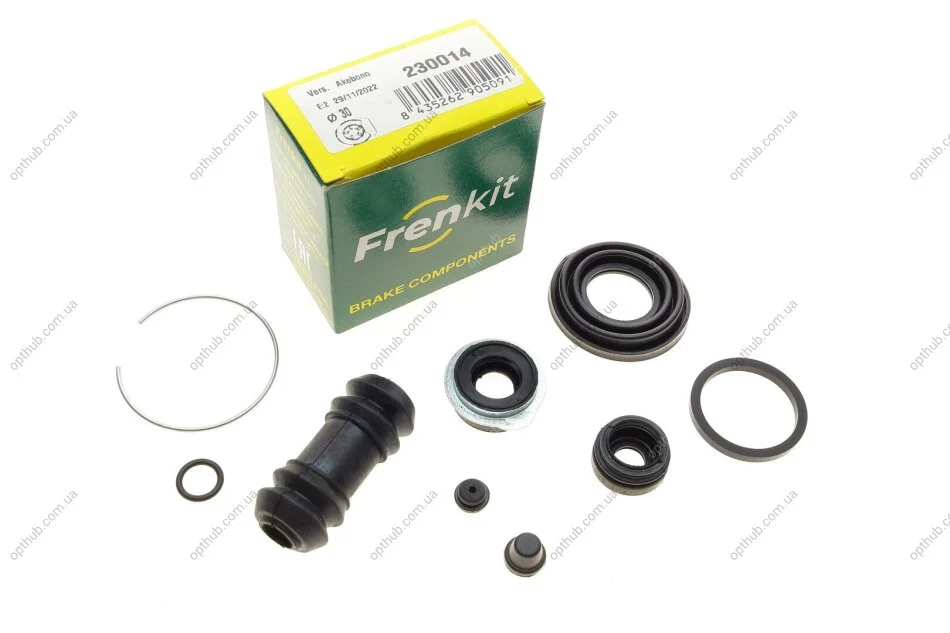 Ремкомплект супорта (заднього) Toyota Corolla/Mitsubishi Colt 87-02 (d=30mm) (Akebono) (opt-om) FRENKIT 230014 (фото 1)
