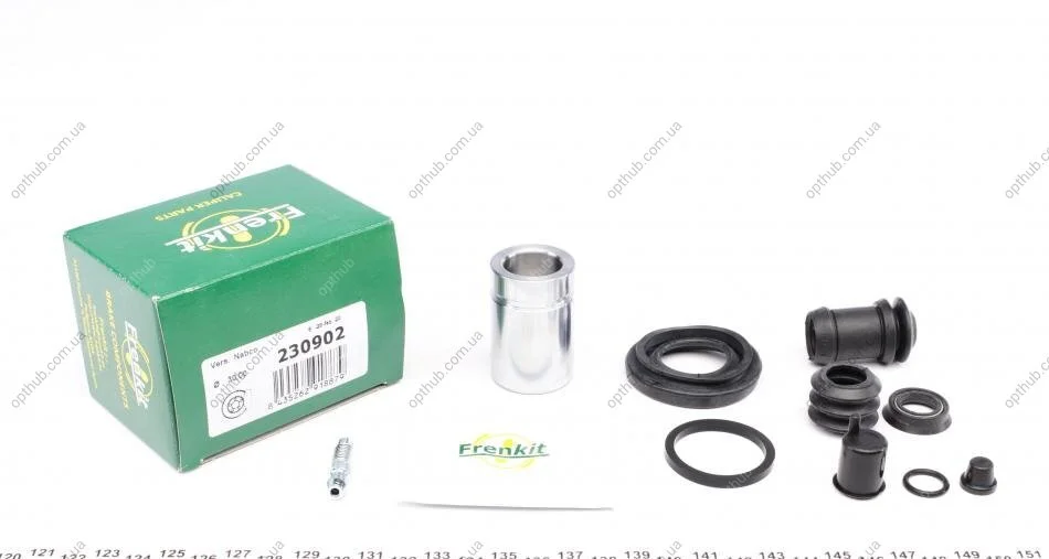 Ремкомплект суппорта (заднего) Mazda 323 87-01 (d=30mm)(+ поршень)(Nabco) UA63 FRENKIT 230902 (фото 1)
