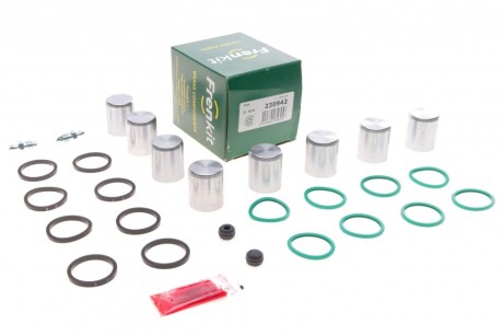 Ремкомплект супорта (переднього) Audi Q7 06-15 (d=30mm)(+ 8 поршнив)(Alcon) (opt-om) FRENKIT 230942