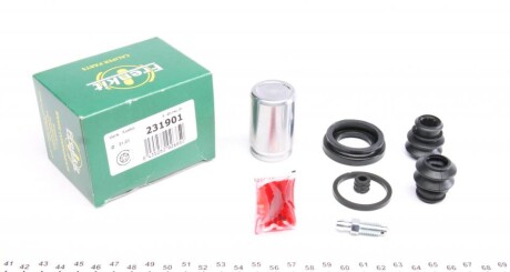 Ремкомплект супорта (заднього) Hyundai Accent/KIA Rio 05-11 (d=30.9mm) (+поршень) (Kask) (opt-om) FRENKIT 231901