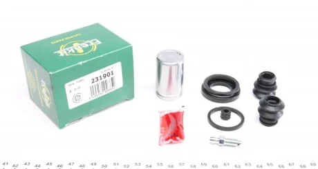 Ремкомплект супорта (заднього) Hyundai Accent/KIA Rio 05-11 (d=30.9mm) (+поршень) (Kask) (opt-om) FRENKIT 231901