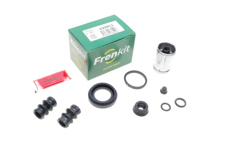 Ремкомплект супорта (заднього) Honda Civic VIII 05- (d=34) (Trw) (+поршень з механізмом) (opt-om) FRENKIT 233911