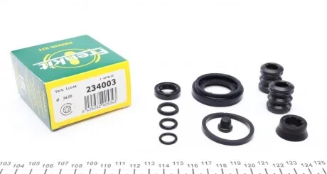 Ремкомплект суппорта (заднего)) Renault Megane 01- (d=34mm) (Lucas) UA63 FRENKIT 234003