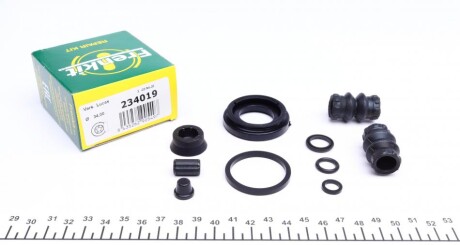 Ремкомплект супорта (заднього) Opel Astra 98-09 (d=34mm) (Lucas) UA63 FRENKIT 234019