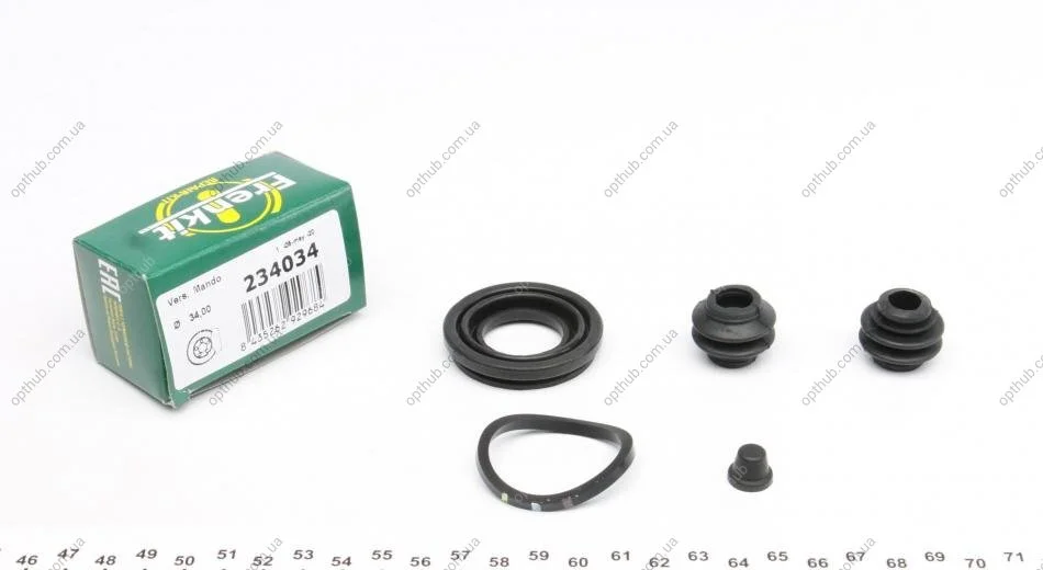 Ремкомплект супорта (заднього) Kia Soul 09- (d=34mm) (Mando) (opt-om) FRENKIT 234034 (фото 1)