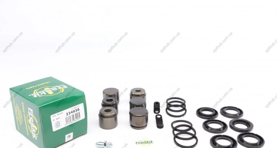Ремкомплект супорта (переднього) Audi A7/A8 13- (d=34/36mm) (Brembo) (+6 поршнів) (opt-om) FRENKIT 234936 (фото 1)