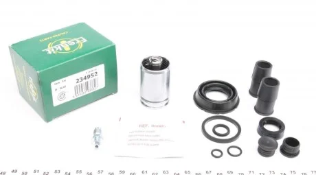 Ремкомплект суппорта (заднего) Toyota Yaris 05- (d=34mm) (+поршень с механизмом) (Ate) (opt-om) FRENKIT 234952