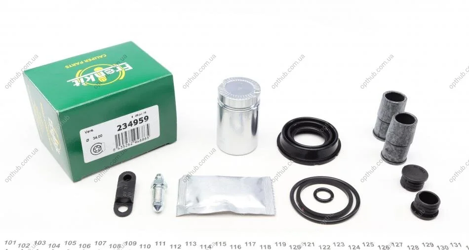 Ремкомплект суппорта (заднего) BMW 2 (F45/F23)/X1 (F48)/Mini Mini 13-(d=34mm) (Ate) (+поршень)) UA63 FRENKIT 234959 (фото 1)