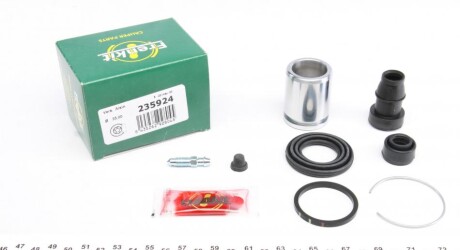 Ремкомплект супорта (заднього) Toyota Prius 00- (d=35mm) (+поршень) (Aisin) (opt-om) FRENKIT 235924