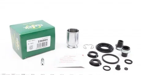 Ремкомплект супорта (заднього) Opel Astra G/Zafira 96-09 (d=36mm) (Bosch) (+поршень) UA63 FRENKIT 236904