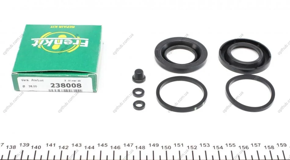 Ремкомплект супорта (заднього) Volvo 240-260 74-93 (d=38mm) (Ate) UA63 FRENKIT 238008 (фото 1)