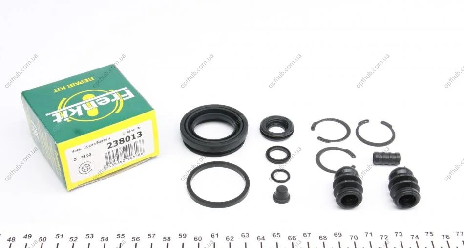 Ремкомплект супорта (заднього) Nissan Maxima 00-03 (d=38mm) (Lucas/Niss) UA63 FRENKIT 238013 (фото 1)