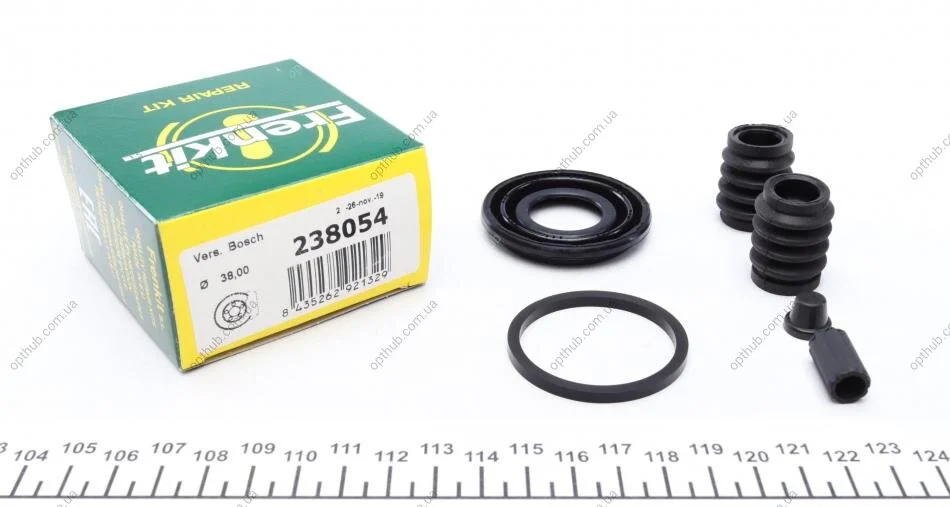 Ремкомплект супорта (заднього) Citroen C4/Fiat Multipla 04-11 (d=38mm) (Bosch) UA63 FRENKIT 238054 (фото 1)
