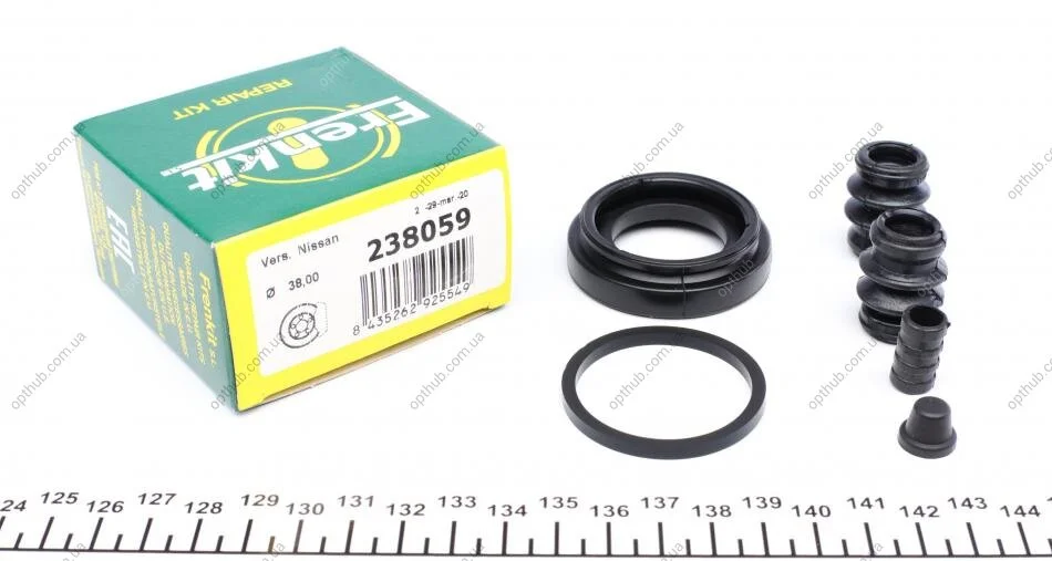 Ремкомплект супорта (заднього) Subaru (All) 07- (d=38mm) (Tokic) UA63 FRENKIT 238059 (фото 1)