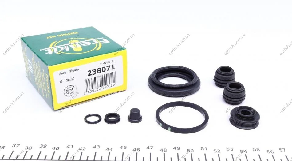 Ремкомплект супорта (заднього) Honda Accord VII/VIII 08- (d=38mm) (Nih) (opt-om) FRENKIT 238071 (фото 1)