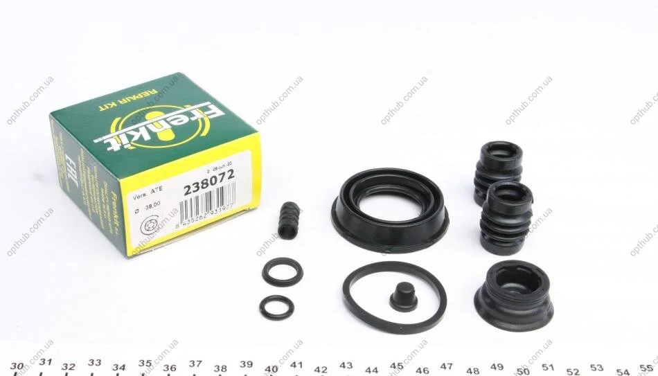 Ремкомплект супорта (заднього) Chevrolet Cruze/Opel Astra J/Zafira 09- (d=38mm) (Ate) UA63 FRENKIT 238072 (фото 1)