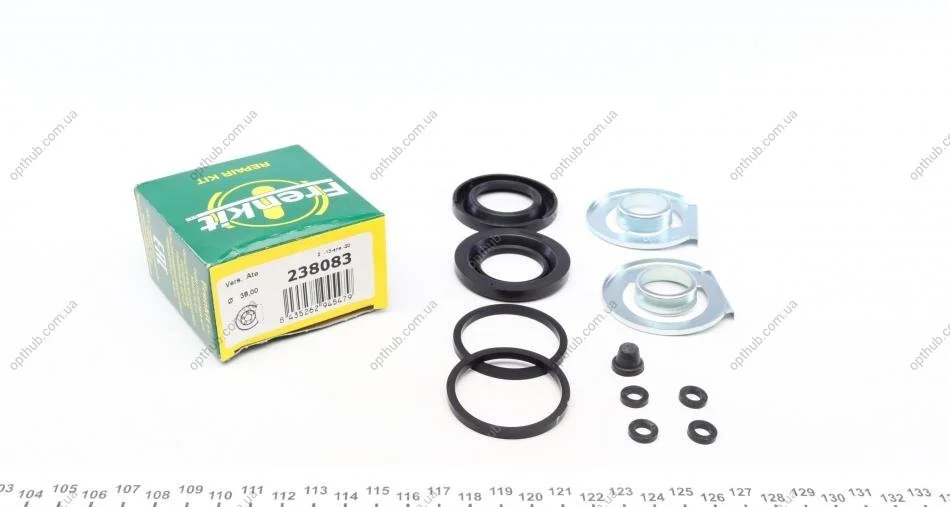 Ремкомплект супорта (заднього) MB C-class (W202)/E-class (W124) 93-03 (d=38mm) (Ate/Lucas) UA63 FRENKIT 238083 (фото 1)