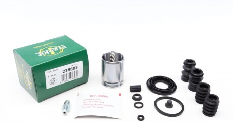 Ремкомплект супорта (заднього) (R) VW Caddy III 04-15 (d=38mm) (+поршень з механізмом) (Bosch) UA63 FRENKIT 238803