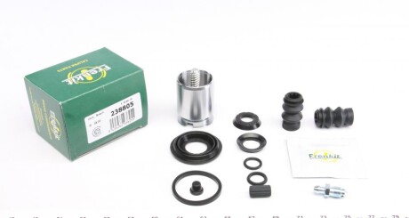 Ремкомплект супорта (заднього) (R) Ford Mondeo/Citroen C4 04- (d=38mm) (+поршень з механізмом) (opt-om) FRENKIT 238805