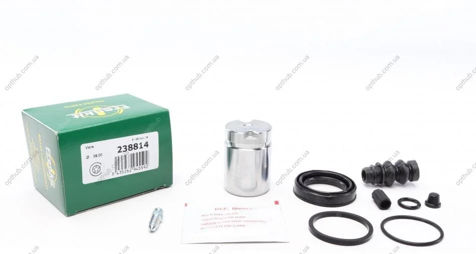 Ремкомплект суппорта (заднего) Citroen C4/Peugeot 308 13- (d=38mm) (Bosch) (+порщений)) UA63 FRENKIT 238814 (фото 1)