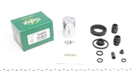 Ремкомплект суппорта (заднего) Nissan Primera/Almera 96-11 (d=38mm) (+поршень)) (Lucas/Trw) (opt-om) FRENKIT 238903