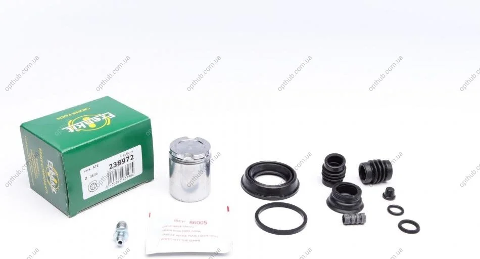 Ремкомплект супорта (заднього) Chevrolet Cruze/Opel Astra J/Zafira 09- (d=38mm) (Ate) (+поршень) UA63 FRENKIT 238972 (фото 1)