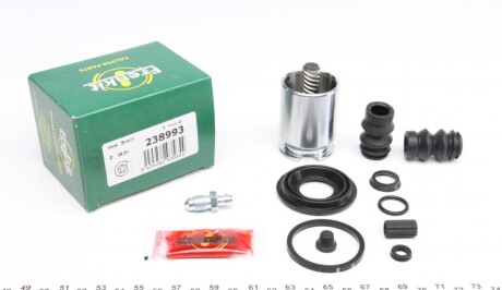 Ремкомплект супорта (заднього) (L) Citroen C4/Toyota Avensis 06- (d=38mm) (+поршень з механізм (opt-om) FRENKIT 238993