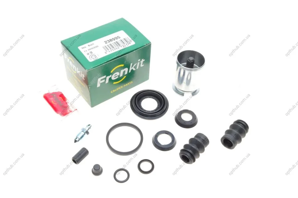 Ремкомплект суппорта (заднего) (L) Renault Kangoo 01- (d=38mm) (Bosch) (+поршень из меха)) (opt-om) FRENKIT 238995 (фото 1)