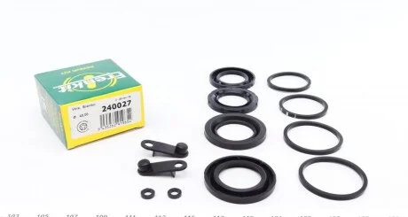 Ремкомплект суппорта (переднього) MB E-class/M-class/Opel Astra 09- (d=40/44mm) (Brembo) UA63 FRENKIT 240027