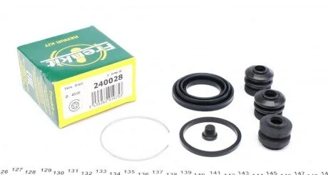 Ремкомплект супорта (заднього) Lexus RX 00-03 (d=40mm) (Aisin) (opt-om) FRENKIT 240028